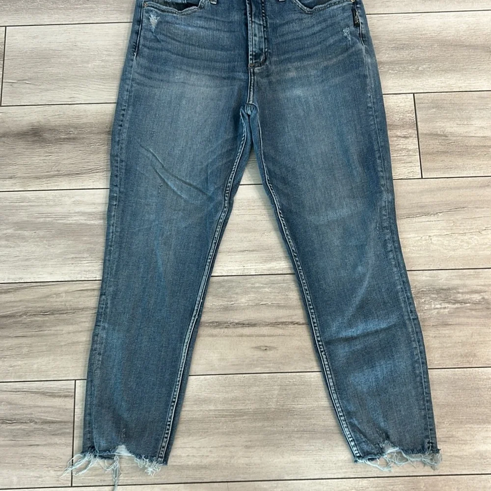 Silver Jeans Callie Skinny Crop size 30